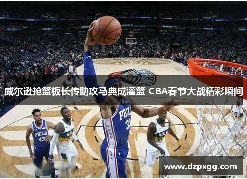 威尔逊抢篮板长传助攻马典成灌篮 CBA春节大战精彩瞬间